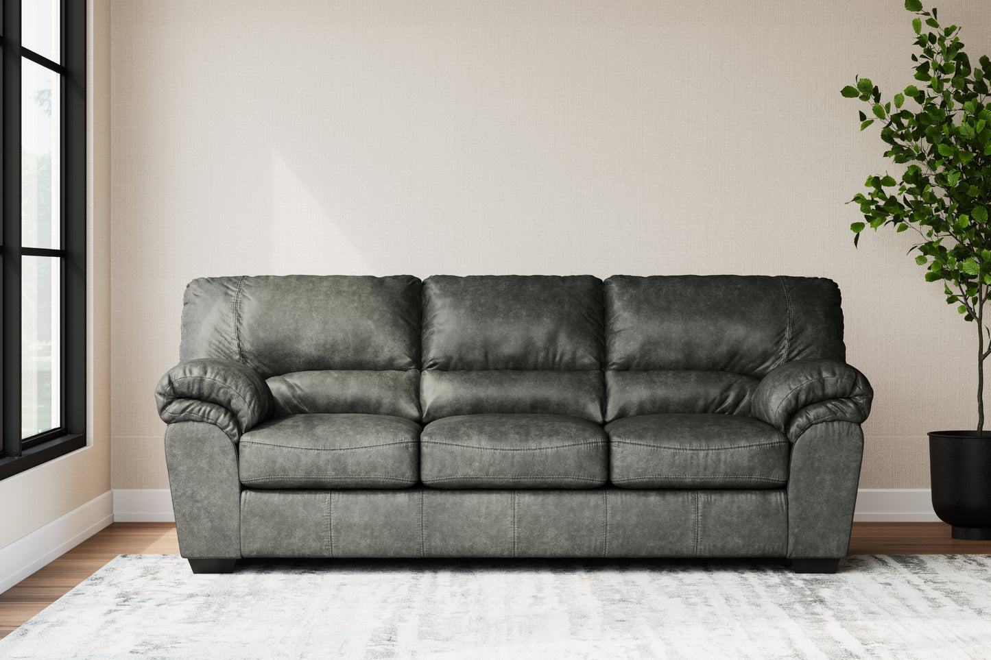 The Furniture Outlets - Ashley Furniture - Bladen Living Room - Sofa / Slate - 1202138