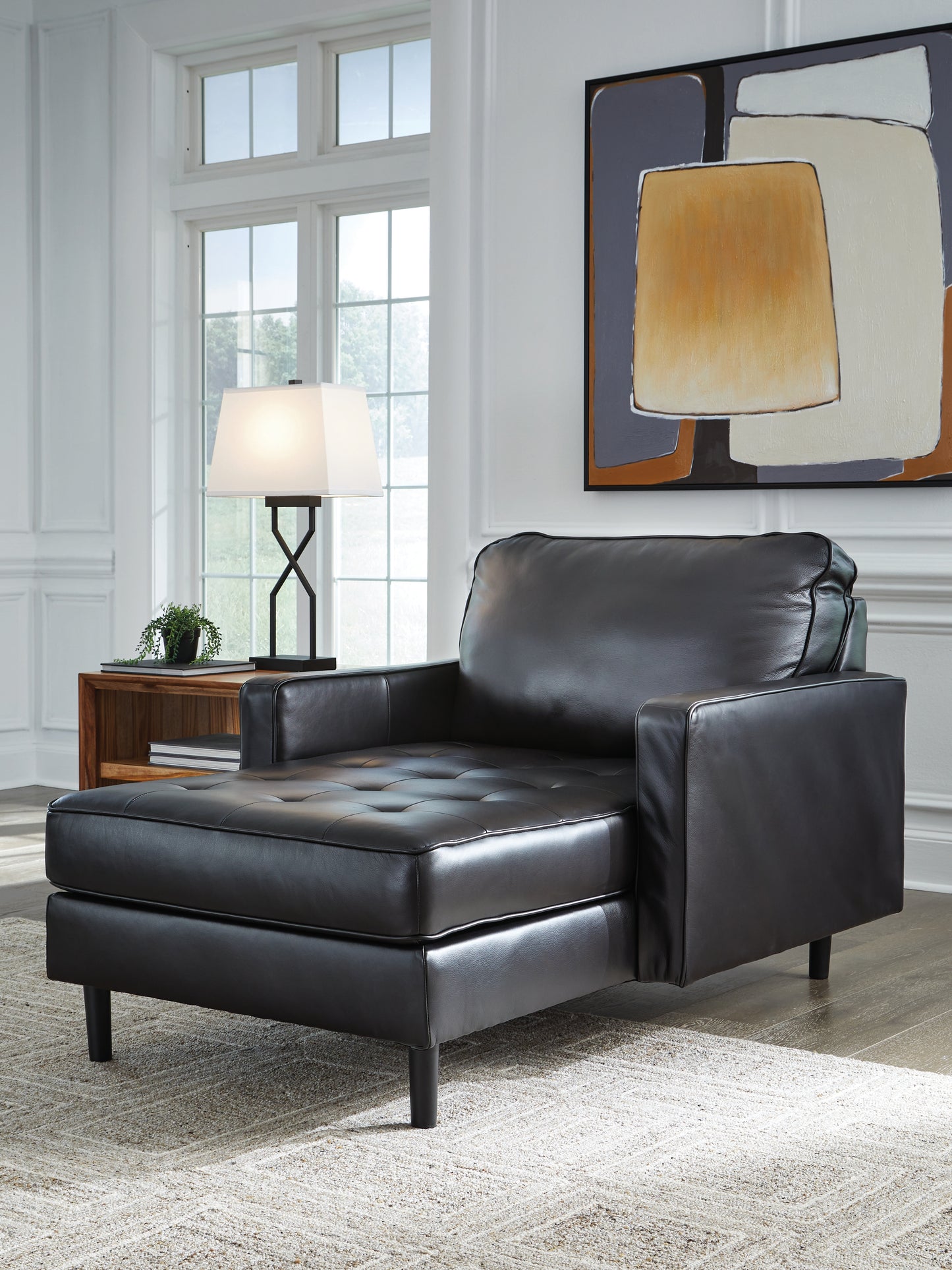 The Furniture Outlets - Ashley Furniture - Bryceview Living Room - Chaise / Onyx - 2120515