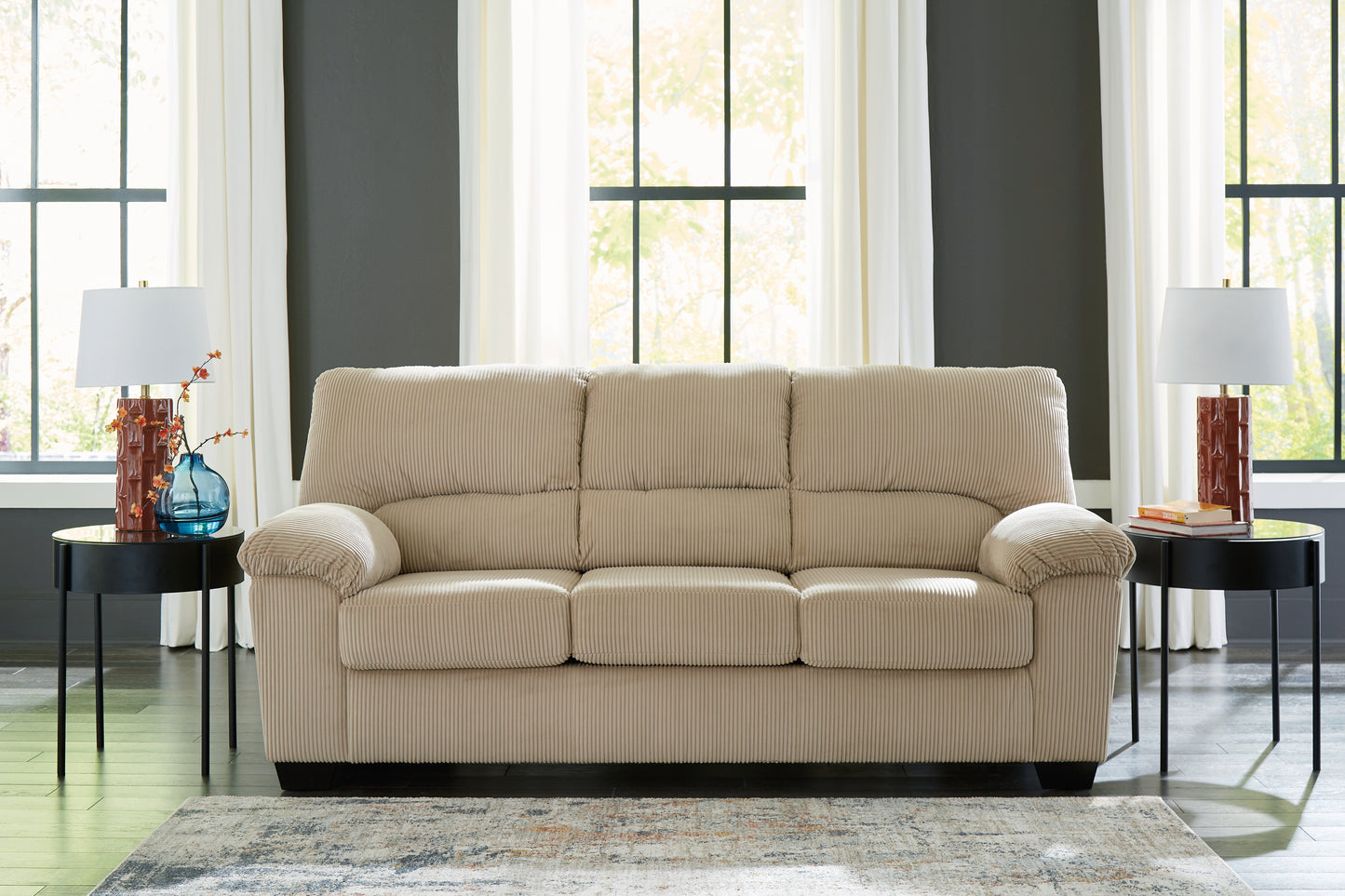 The Furniture Outlets - Ashley Furniture - SimpleJoy Living Room - Sofa / Sand - 2420338
