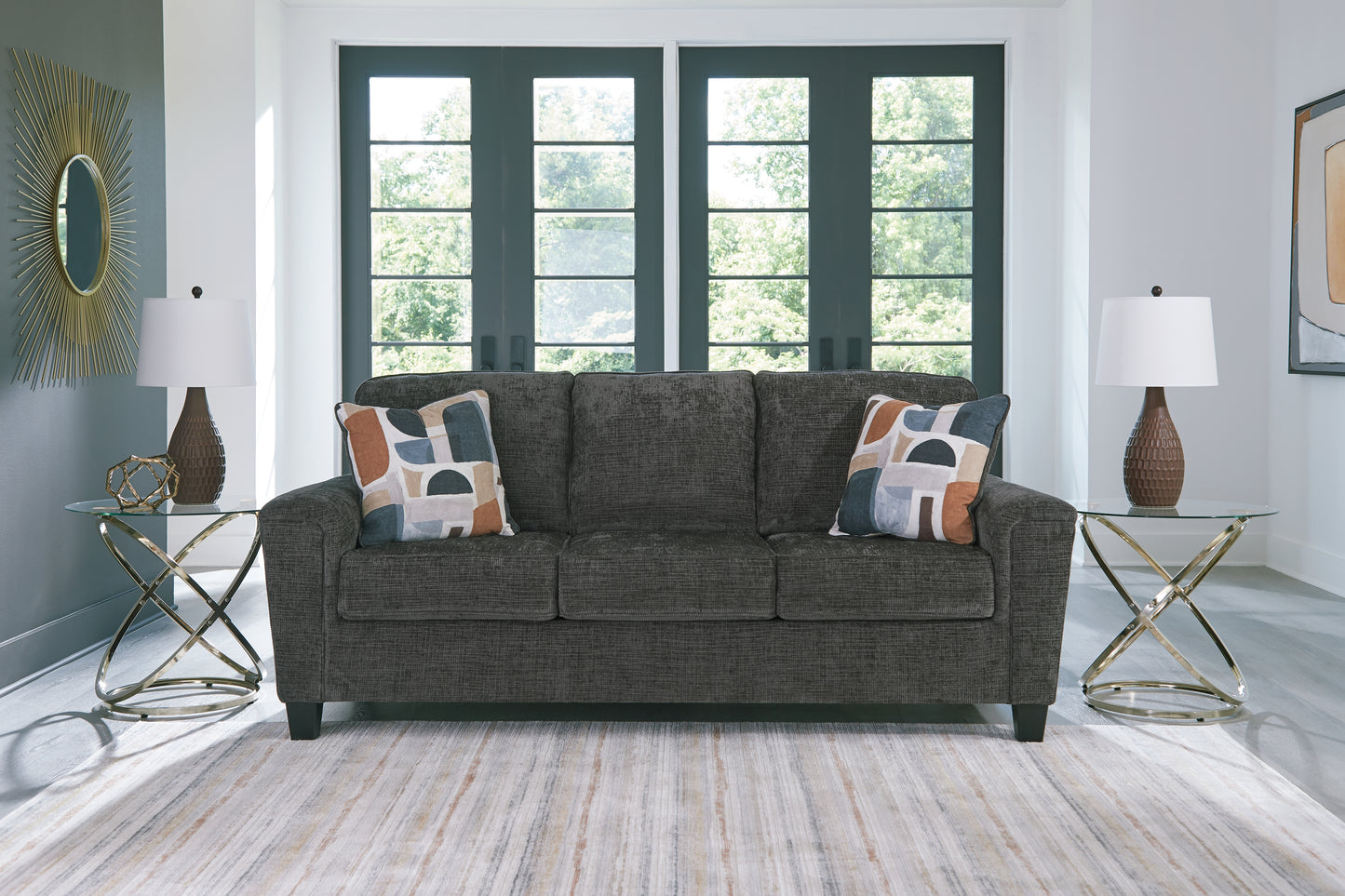The Furniture Outlets - Ashley Furniture - Erinslane Living Room - Sofa / Dusk - 2520638