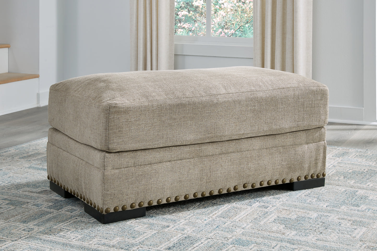 The Furniture Outlets - Ashley Furniture - Galemore Living Room - Ottoman / Quarry - 2700414