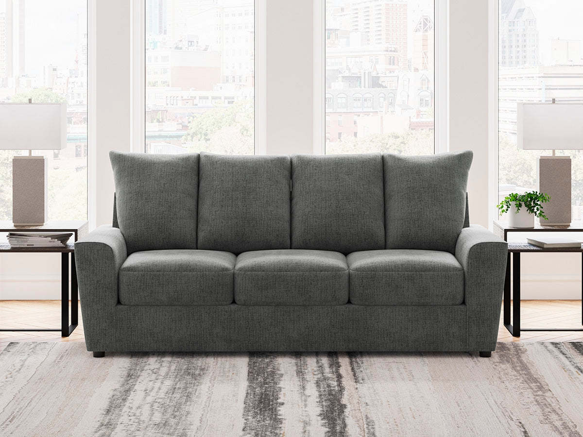 The Furniture Outlets - Ashley Furniture - Stairatt Living Room - Sofa / Gravel - 2850238