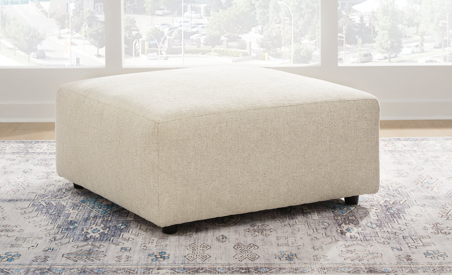 The Furniture Outlets - Ashley Furniture - Edenfield Living Room - Oversized Accent Ottoman / Linen - 2900408