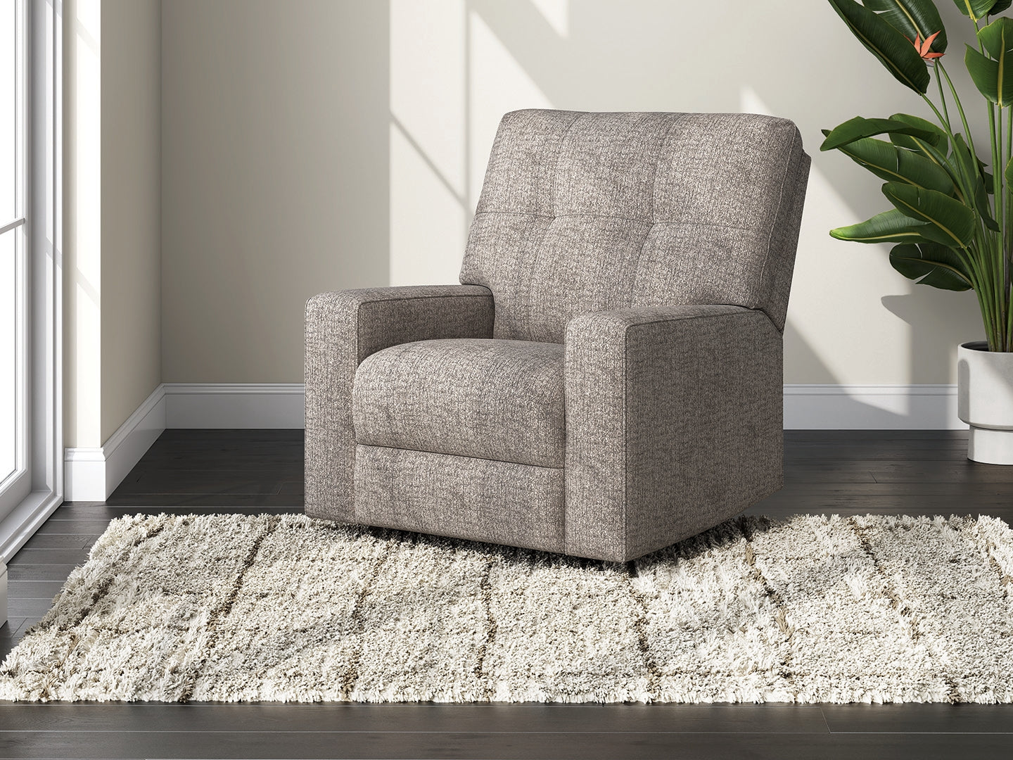 The Furniture Outlets - Ashley Furniture - Larimer Living Room - Rocker Recliner / Iron - PC2920425