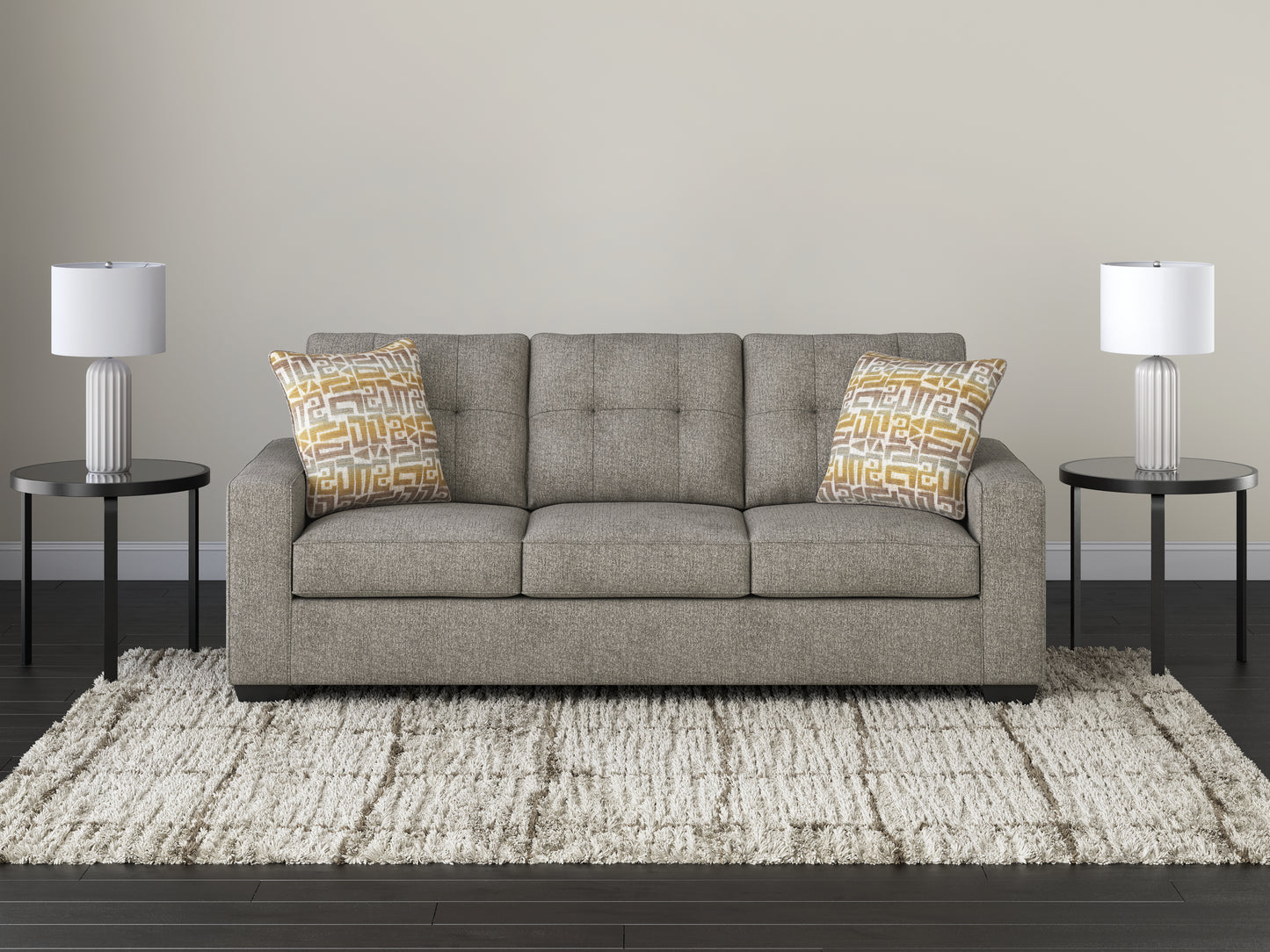 The Furniture Outlets - Ashley Furniture - Larimer Living Room - Sofa / Iron - PC2920438