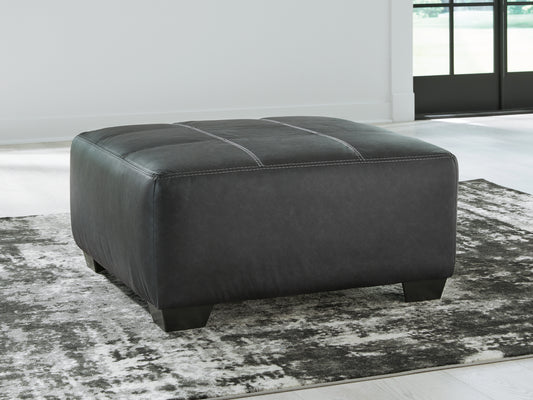 The Furniture Outlets - Ashley Furniture - Brixley Pier Living Room - Oversized Accent Ottoman / Graphite - 2990608