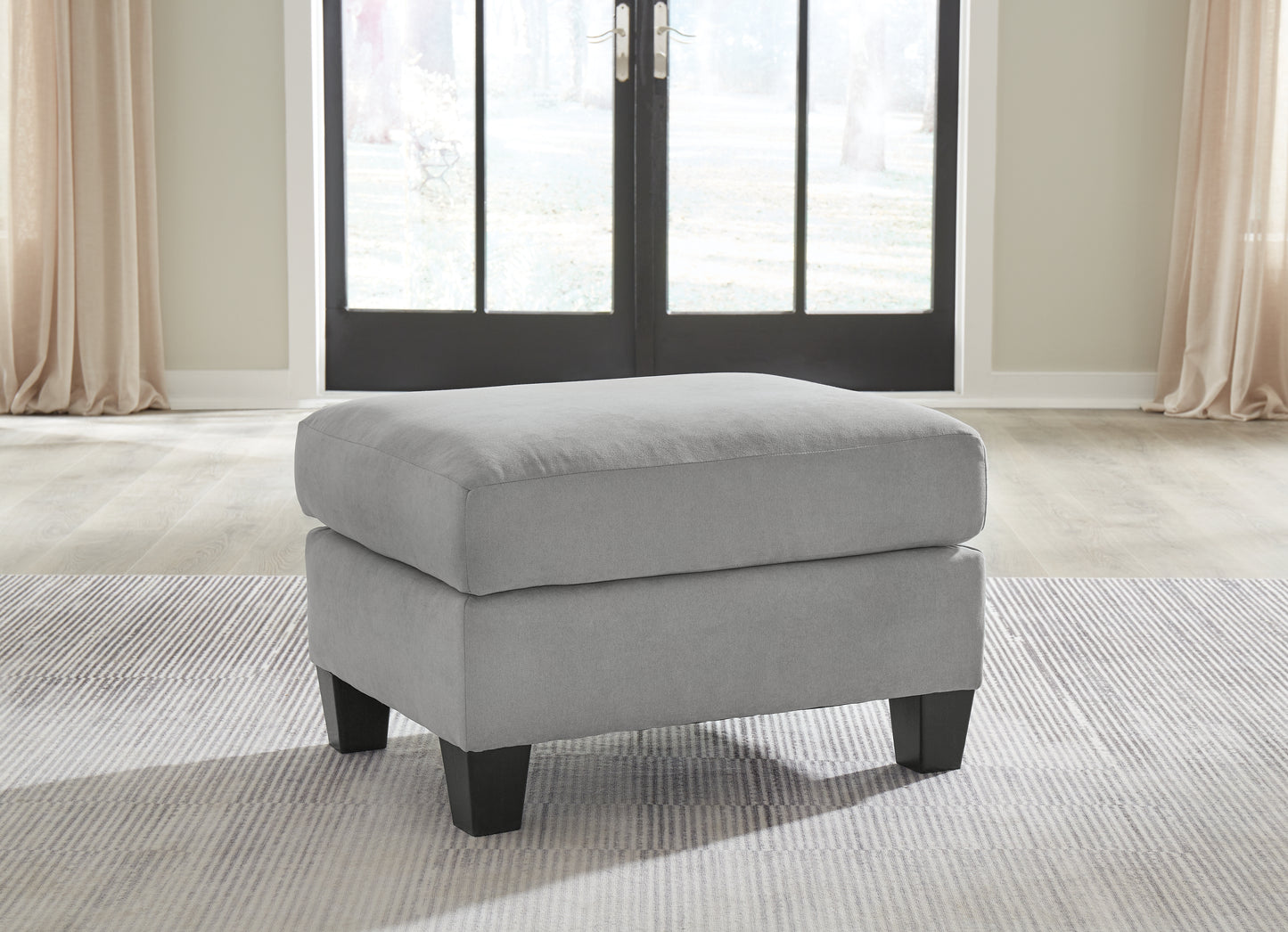 The Furniture Outlets - Ashley Furniture - Adlai Living Room - Ottoman / Shadow - 3010314