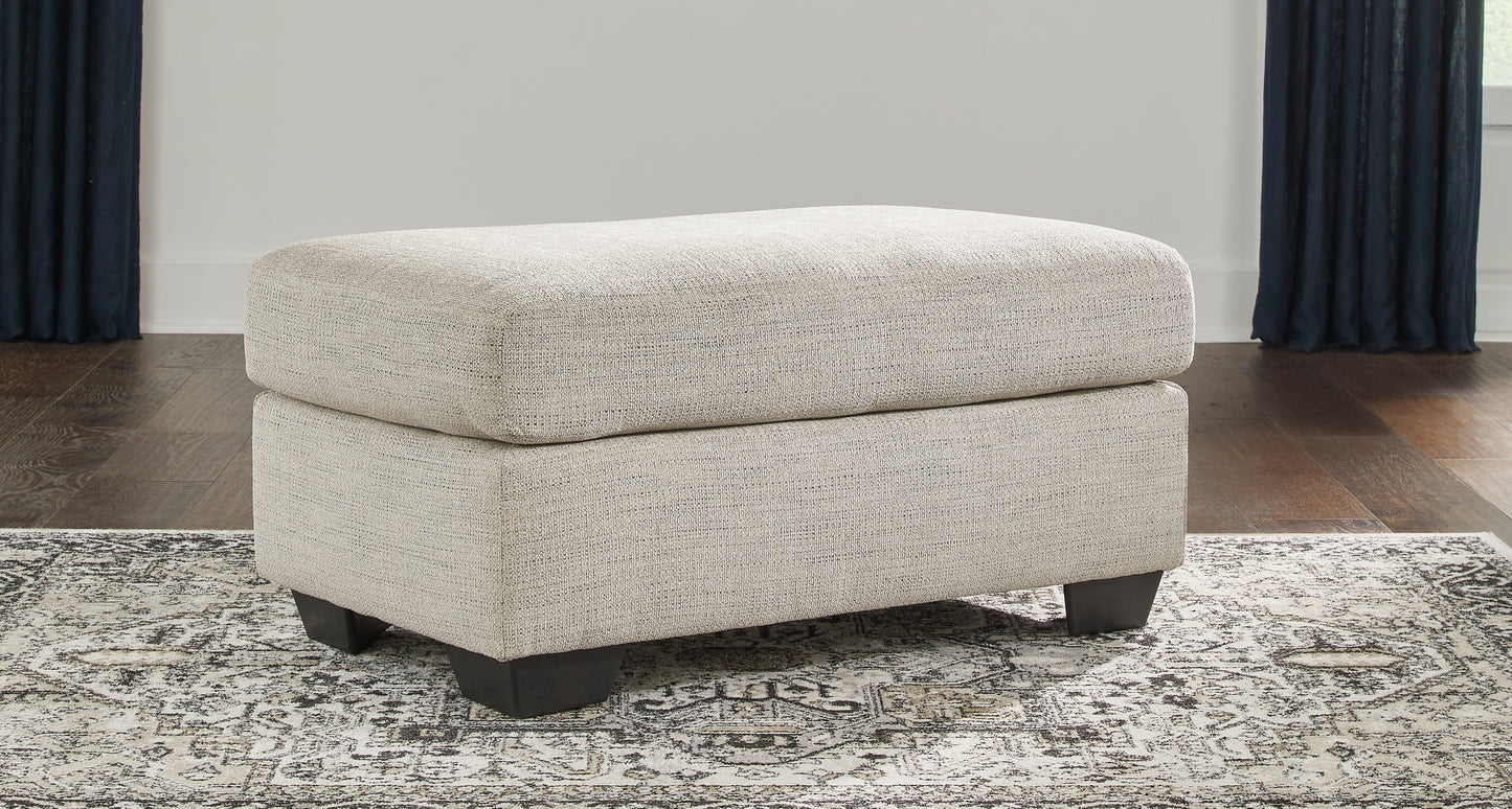 The Furniture Outlets - Ashley Furniture - Vayda Living Room - Ottoman / Pebble - 3310414