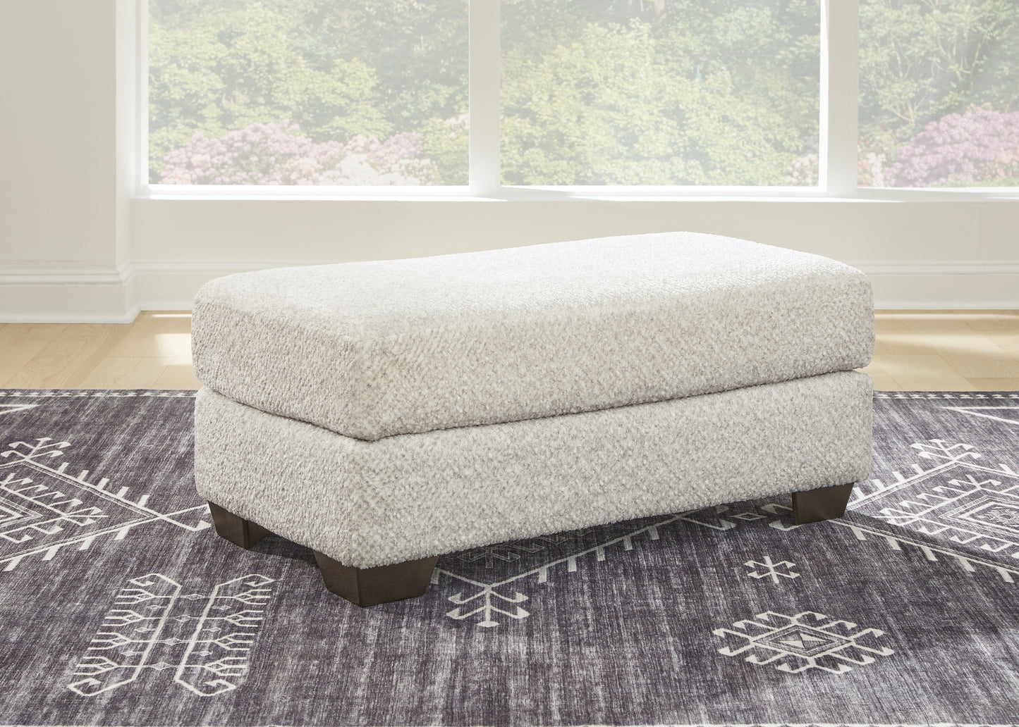 The Furniture Outlets - Ashley Furniture - Brebryan Living Room - Ottoman / Flannel - 3440114