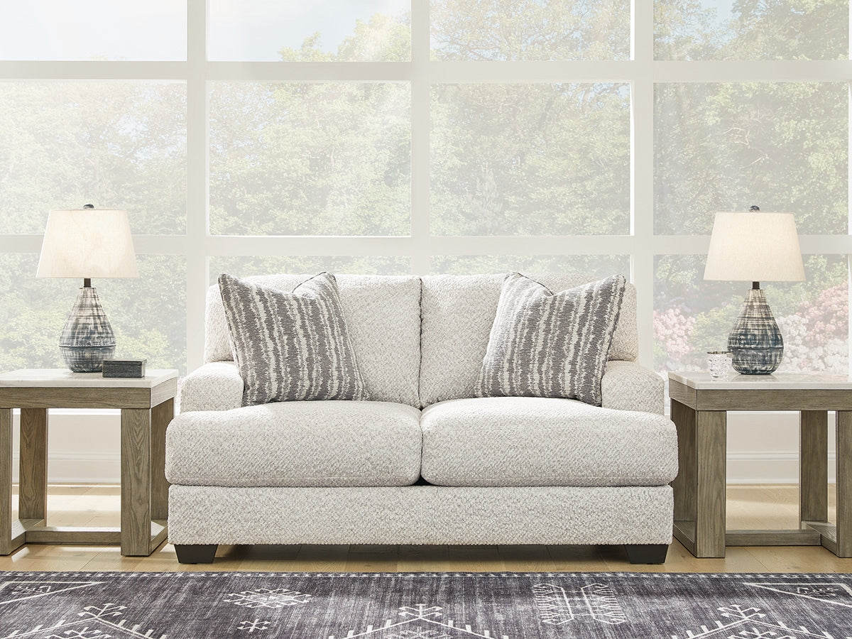 The Furniture Outlets - Ashley Furniture - Brebryan Living Room - Loveseat / Flannel - 3440135