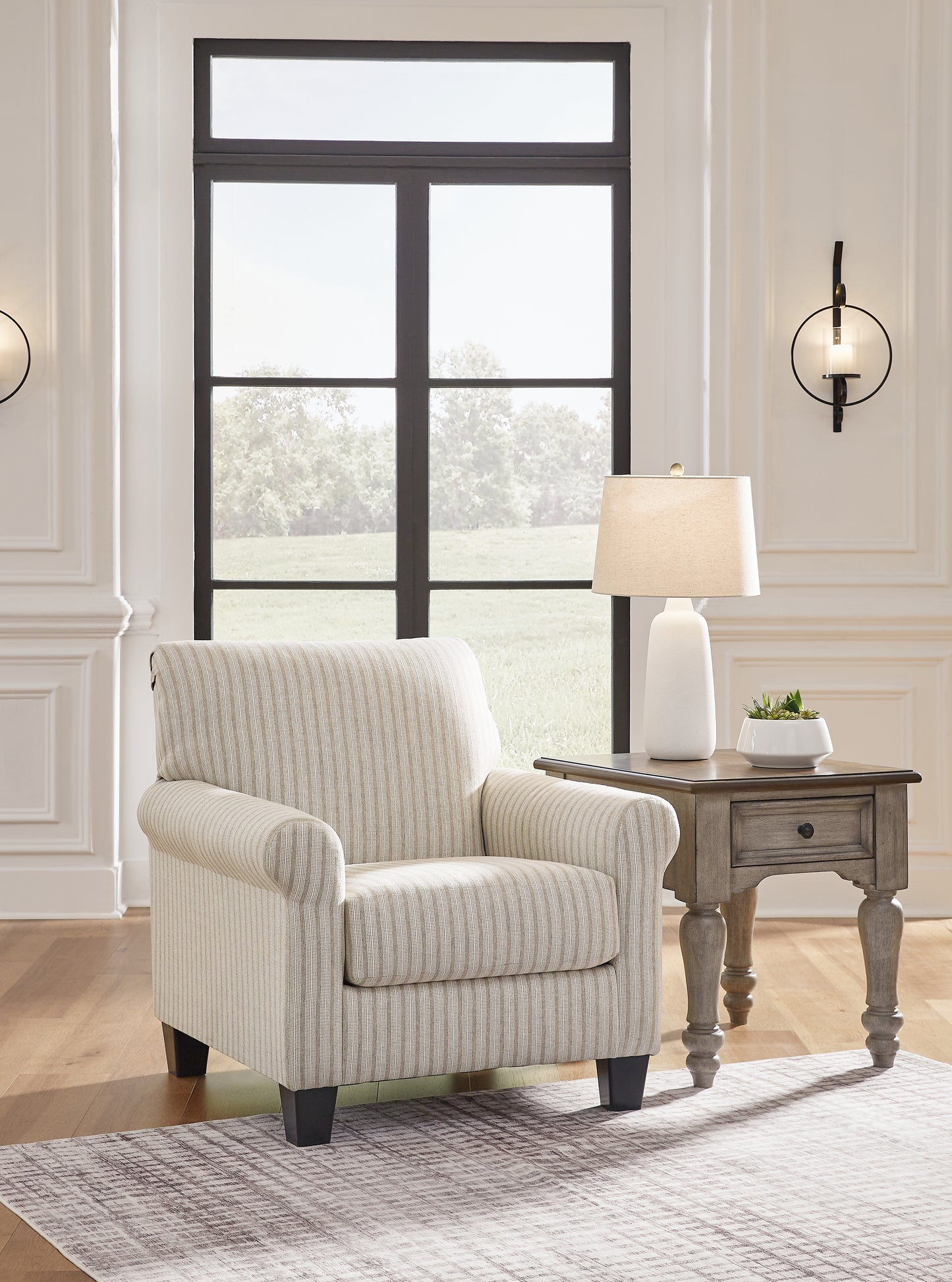 The Furniture Outlets - Ashley Furniture - Valerani Living Room - Accent Chair / Sandstone - 3570221