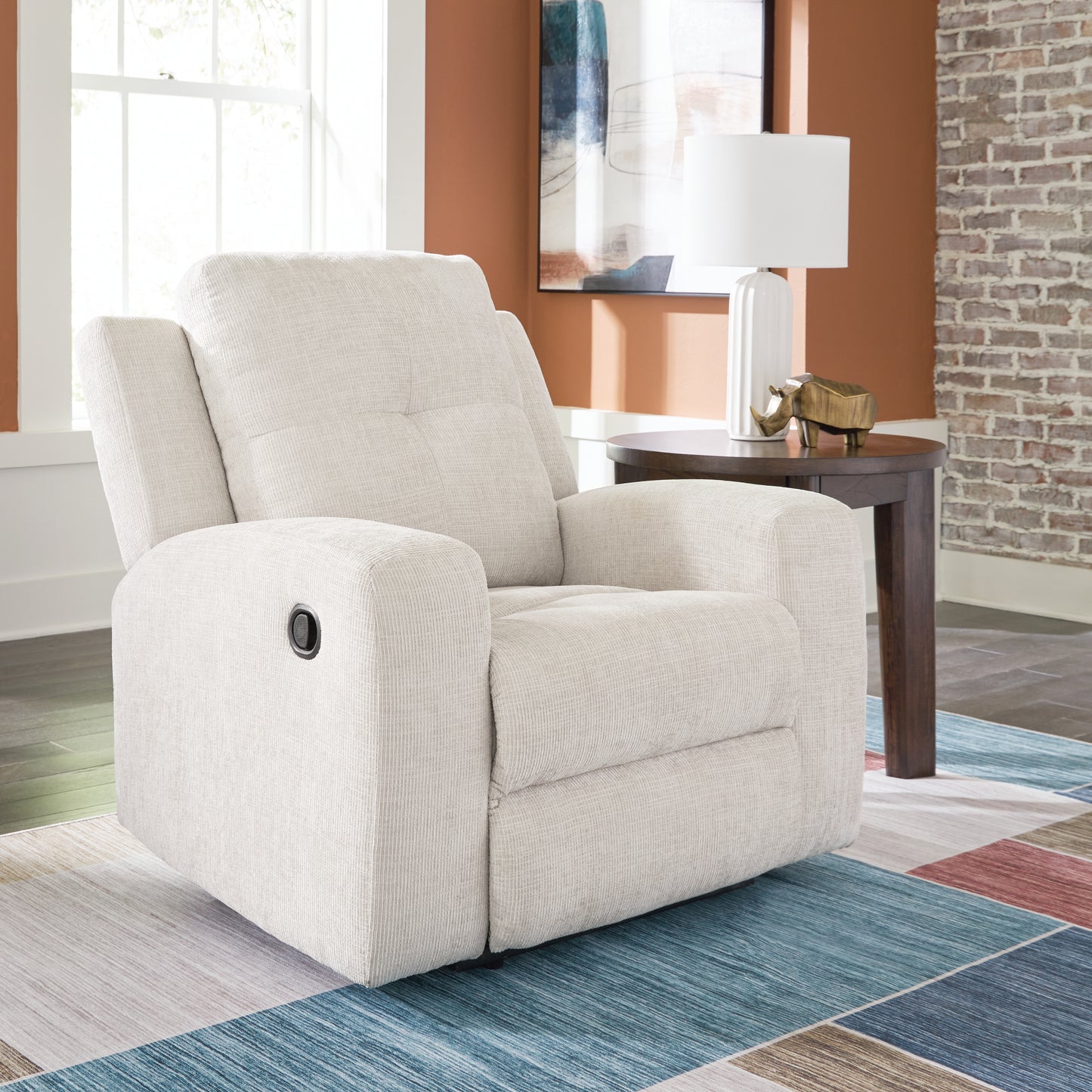 The Furniture Outlets - Ashley Furniture - Danum Living Room - Zero Wall Recliner / Stone - 3880529