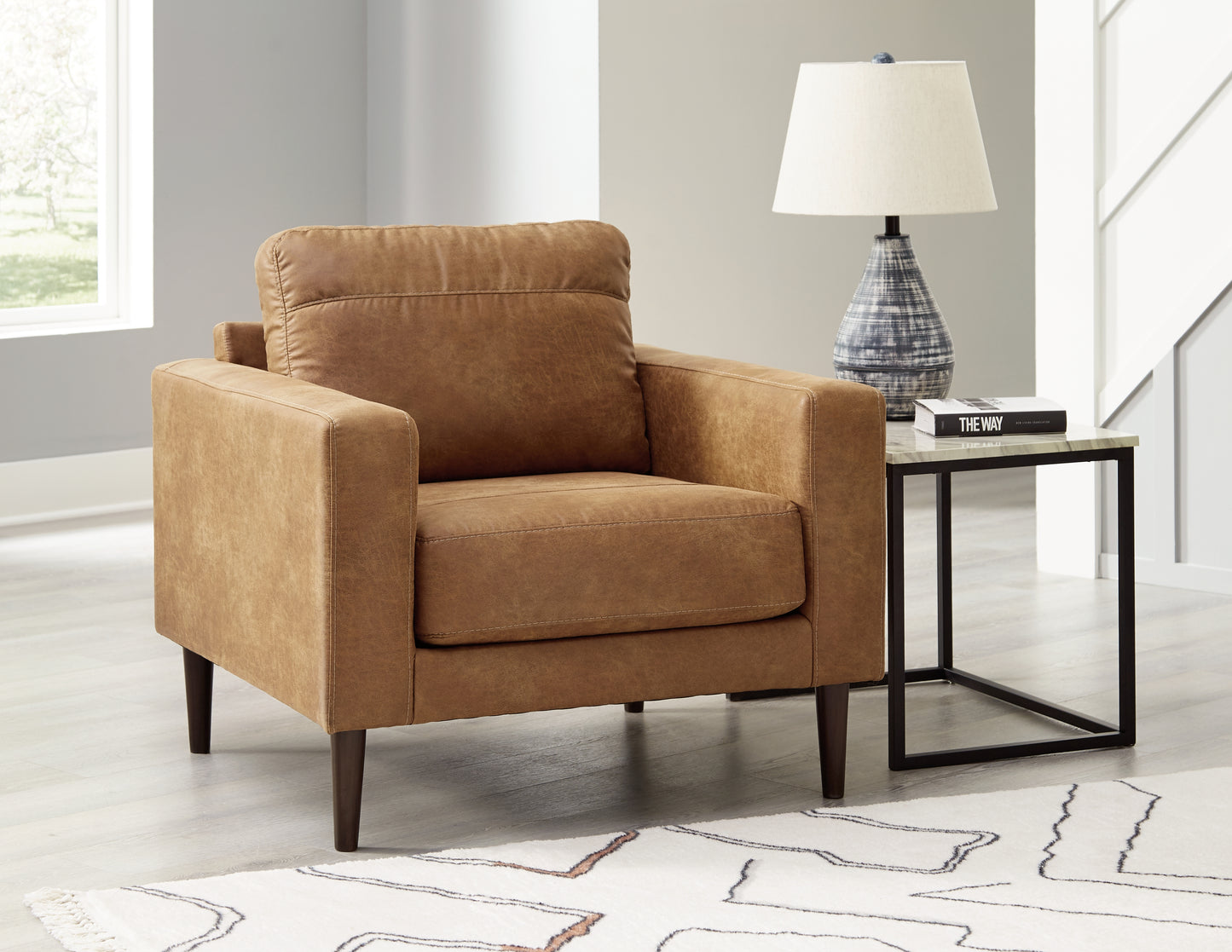 The Furniture Outlets - Ashley Furniture - Telora Living Room - Chair / Caramel - 4100220