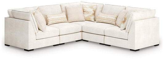 The Furniture Outlets - Ashley Furniture - Donelson Creek Sectional - 6-Piece Sectional / Vanilla - 48002S3