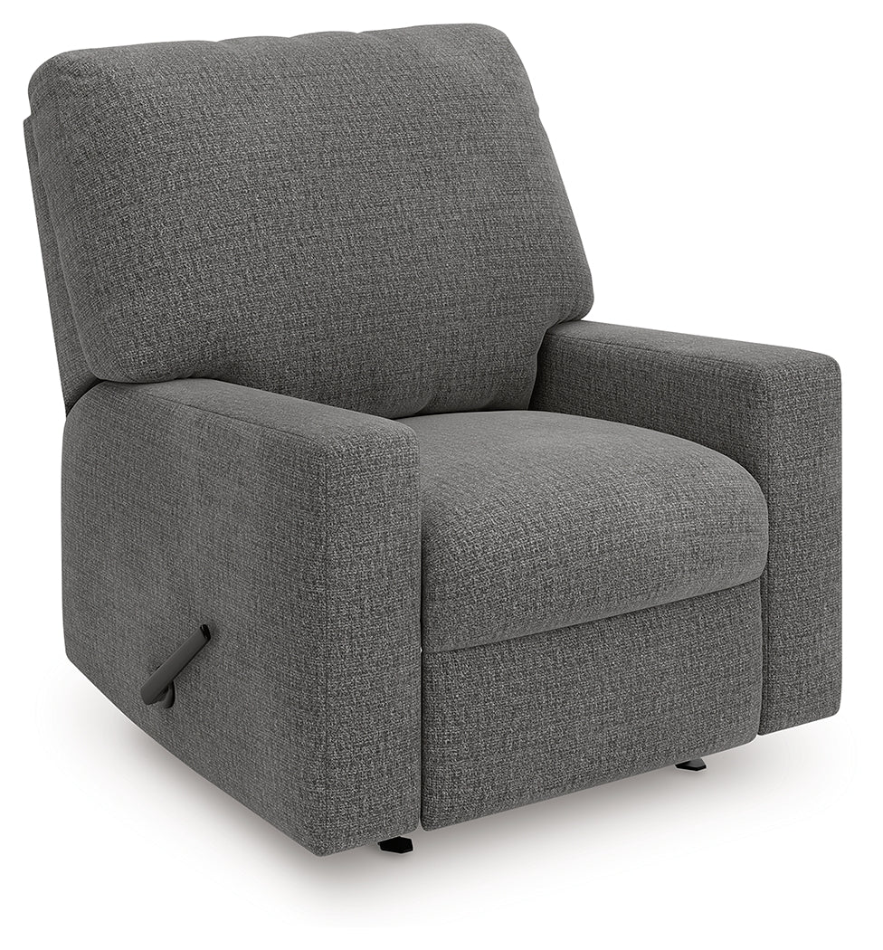 The Furniture Outlets - Ashley Furniture - Newellen Living Room - Rocker Recliner / Greystone - 4840525