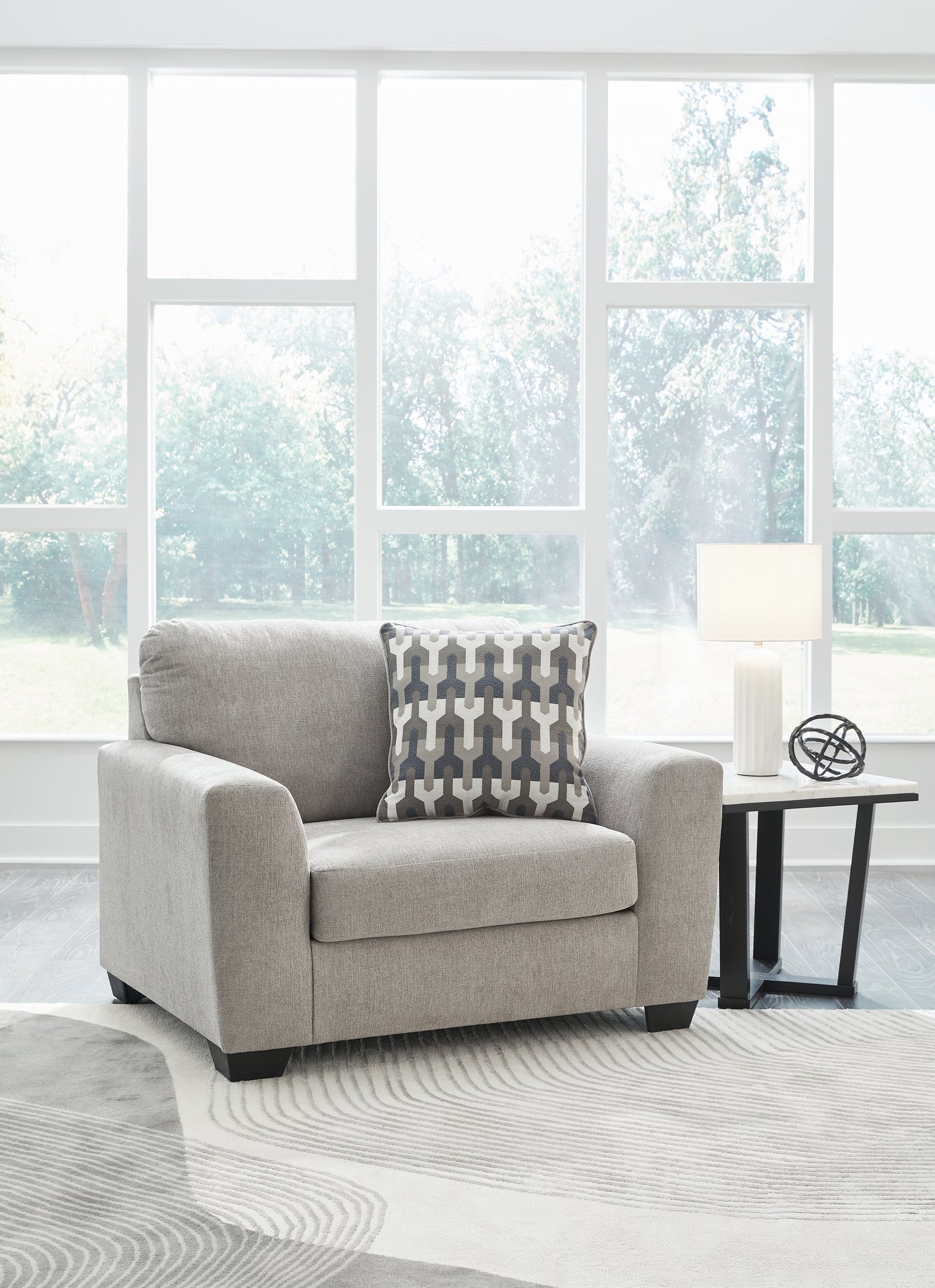 The Furniture Outlets - Ashley Furniture - Avenal Park Living Room - Chair and a Half / Flannel - 5080523