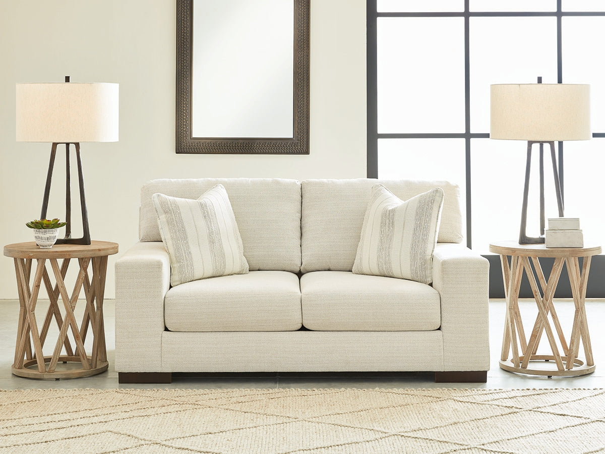 The Furniture Outlets - Ashley Furniture - Maggie Living Room - Loveseat / Birch - 5200335