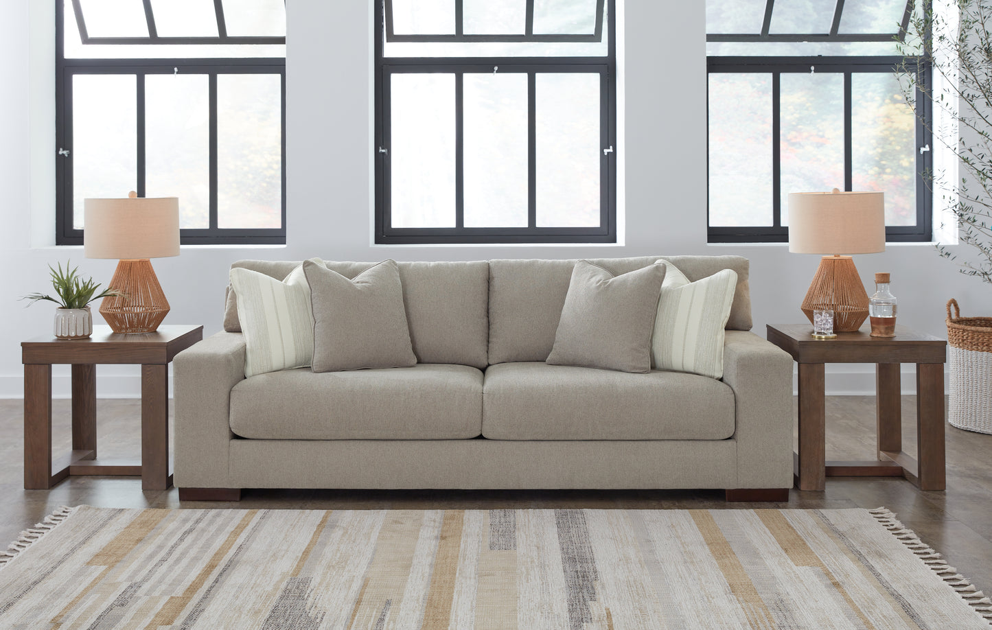 The Furniture Outlets - Ashley Furniture - Maggie Living Room - Sofa / Flax - 5200438