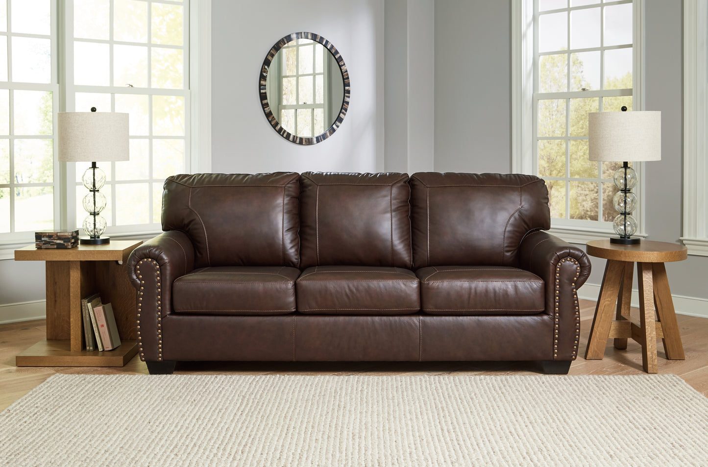 The Furniture Outlets - Ashley Furniture - Colleton Living Room - Sofa / Dark Brown - 5210738