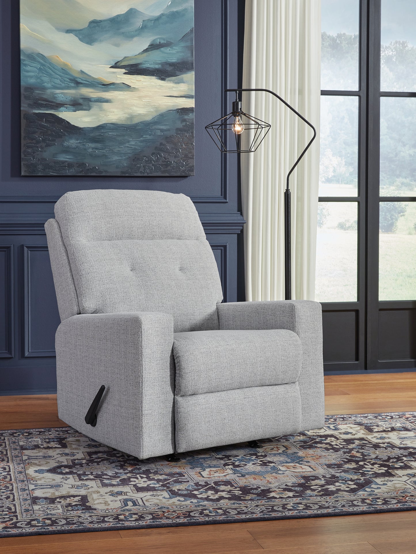 The Furniture Outlets - Ashley Furniture - Skillins Living Room - Rocker Recliner / Stone - PC5320425
