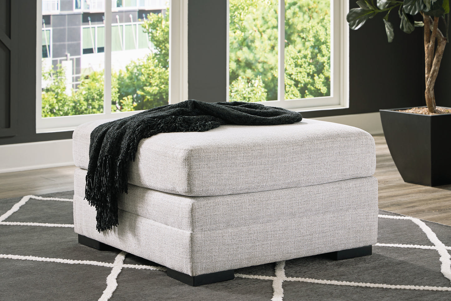 The Furniture Outlets - Ashley Furniture - Koralynn Living Room - Oversized Accent Ottoman / Stone - 5410208