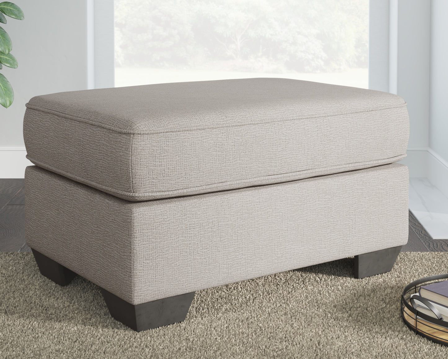 The Furniture Outlets - Ashley Furniture - Greaves Living Room - Ottoman / Stone - 5510414