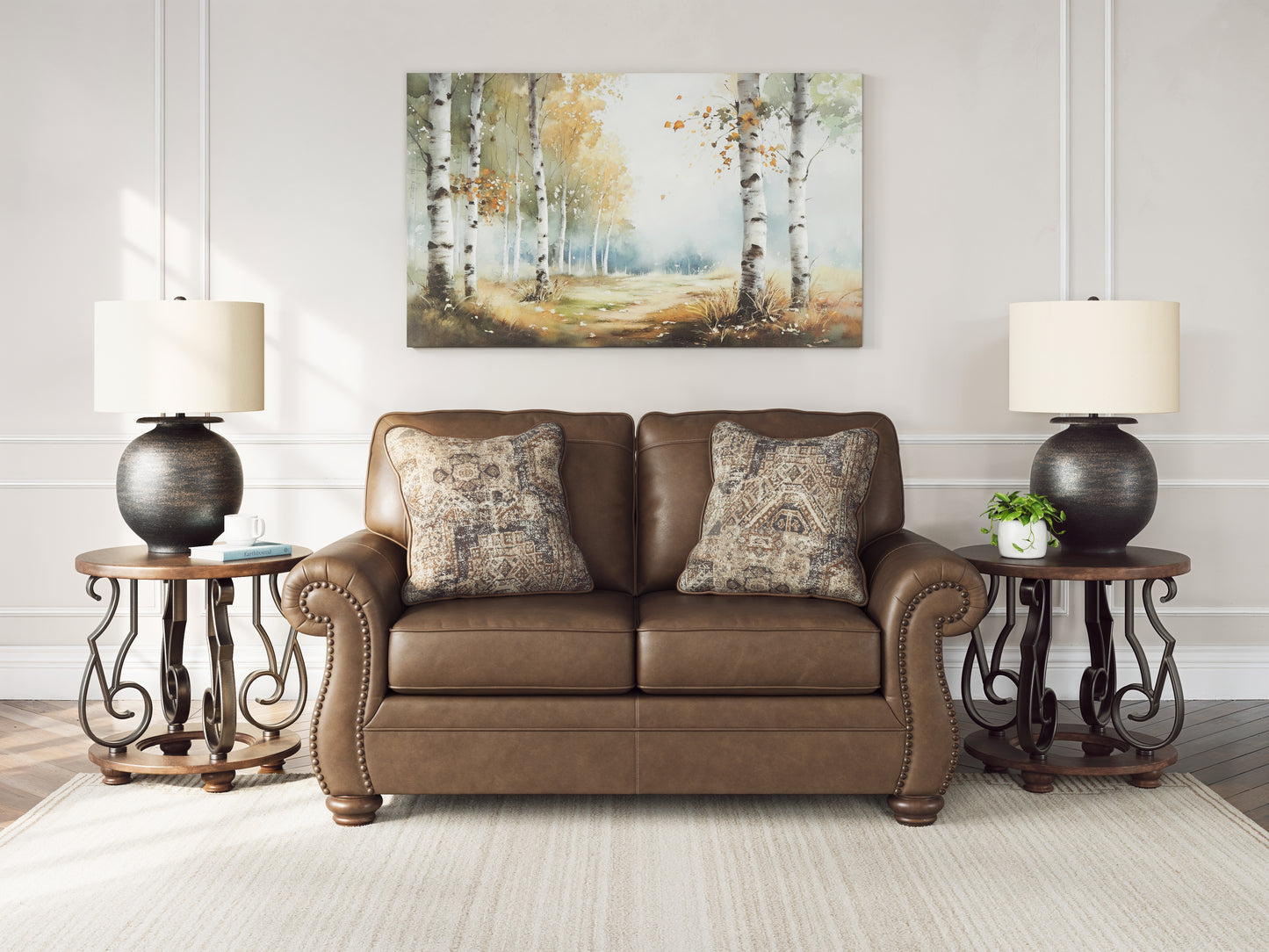The Furniture Outlets - Ashley Furniture - Chasemore Living Room - Loveseat / Earth - PC5590235