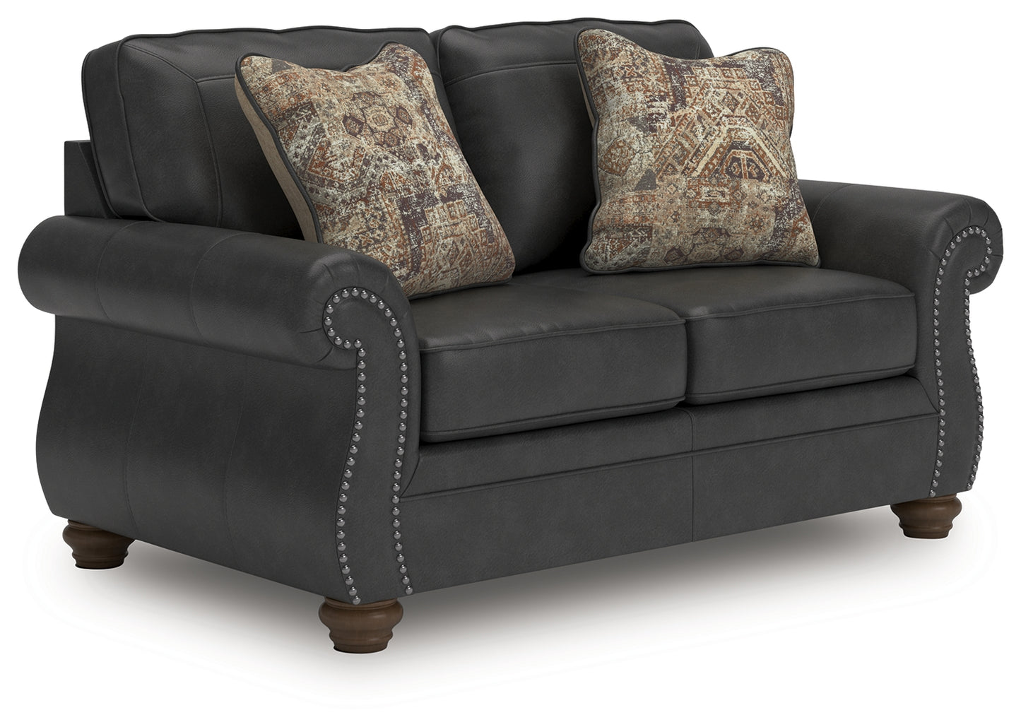 The Furniture Outlets - Ashley Furniture - Chasemore Living Room - Loveseat / Granite - PC5590335