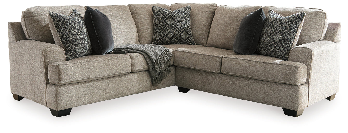 The Furniture Outlets - Ashley Furniture - Bovarian Sectional - LAF 2-Piece Sectional / Stone - 56103S3