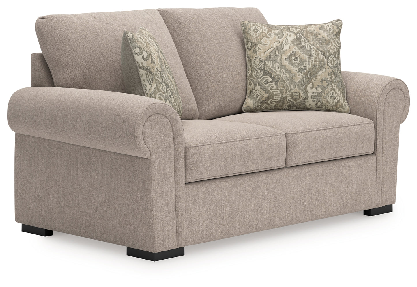 The Furniture Outlets - Ashley Furniture - Sararose Living Room - Loveseat / Heather - 5710235