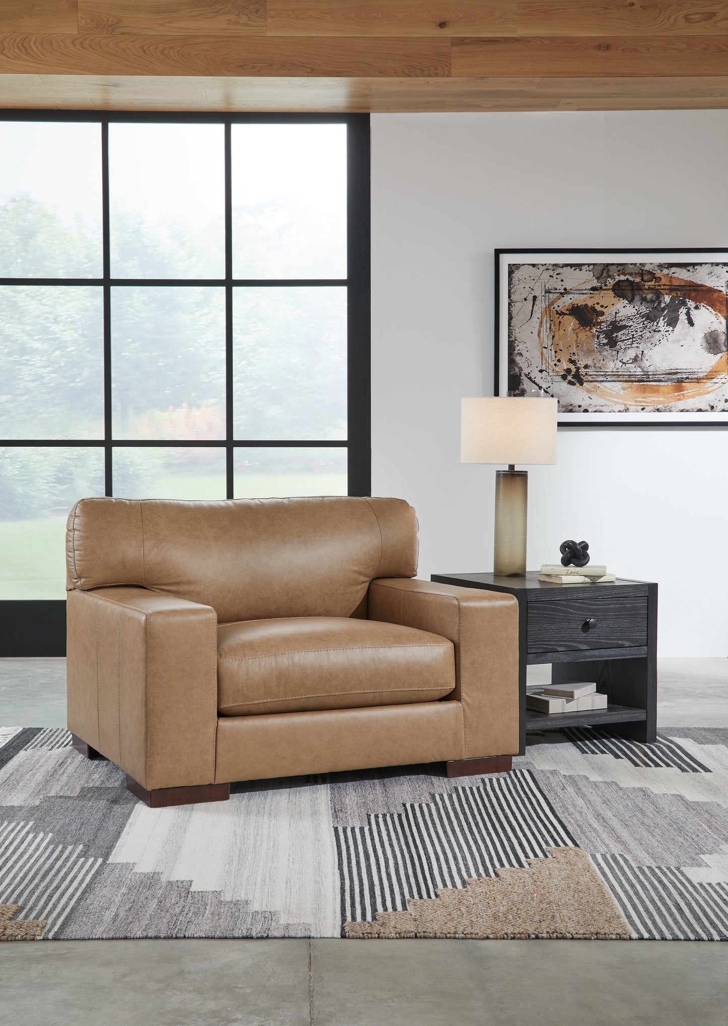 The Furniture Outlets - Ashley Furniture - Lombardia Living Room - Chair and a Half / Tumbleweed - 5730223