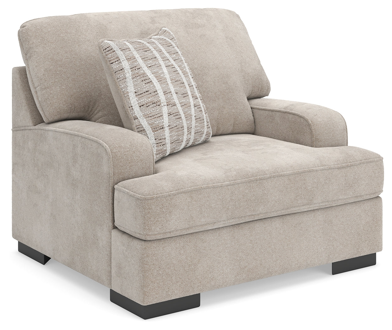 The Furniture Outlets - Ashley Furniture - High Profile Living Room - Chair and a Half / Taupe - 5990223