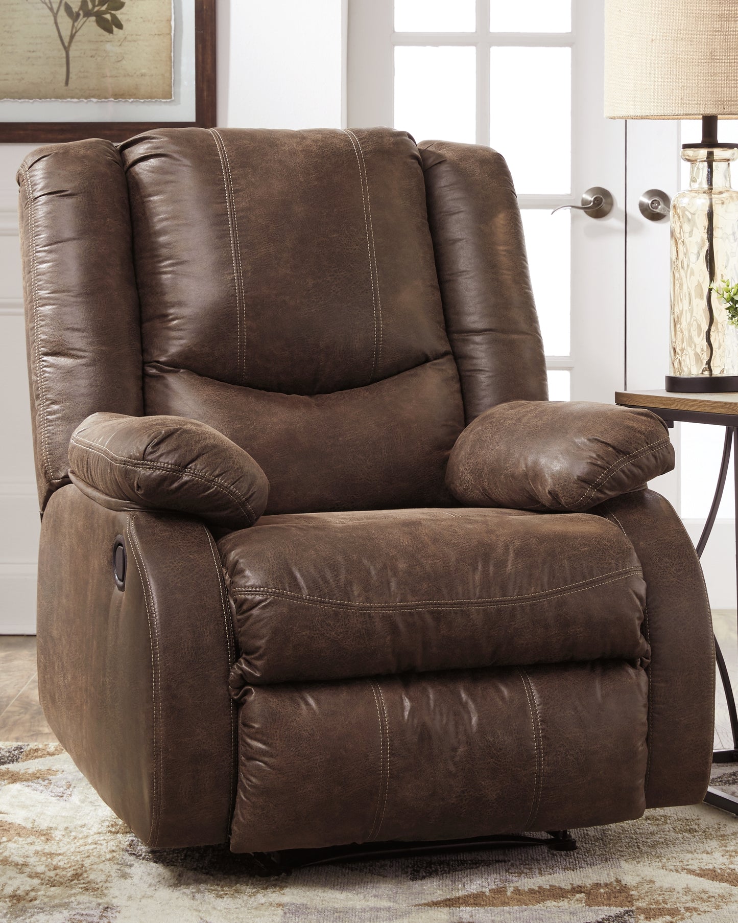 The Furniture Outlets - Ashley Furniture - Bladewood Living Room - Zero Wall Recliner / Coffee - 6030529