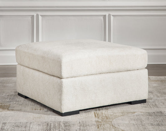 The Furniture Outlets - Ashley Furniture - Chessington Living Room - Oversized Accent Ottoman / Ivory - 6190408