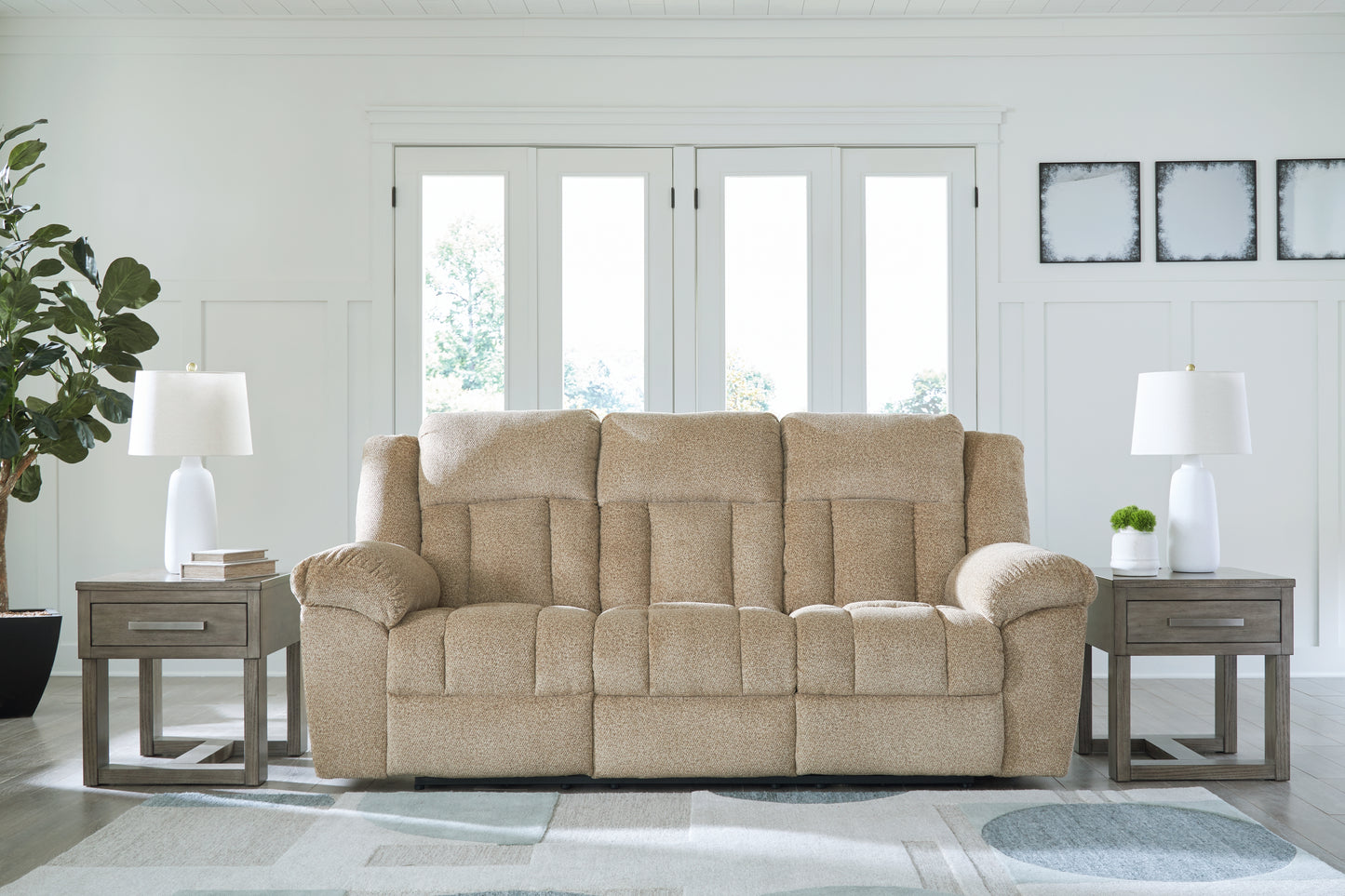 The Furniture Outlets - Ashley Furniture - Tip-Off Living Room - PWR Recliner/ADJ Headrest / Slate - 6930482