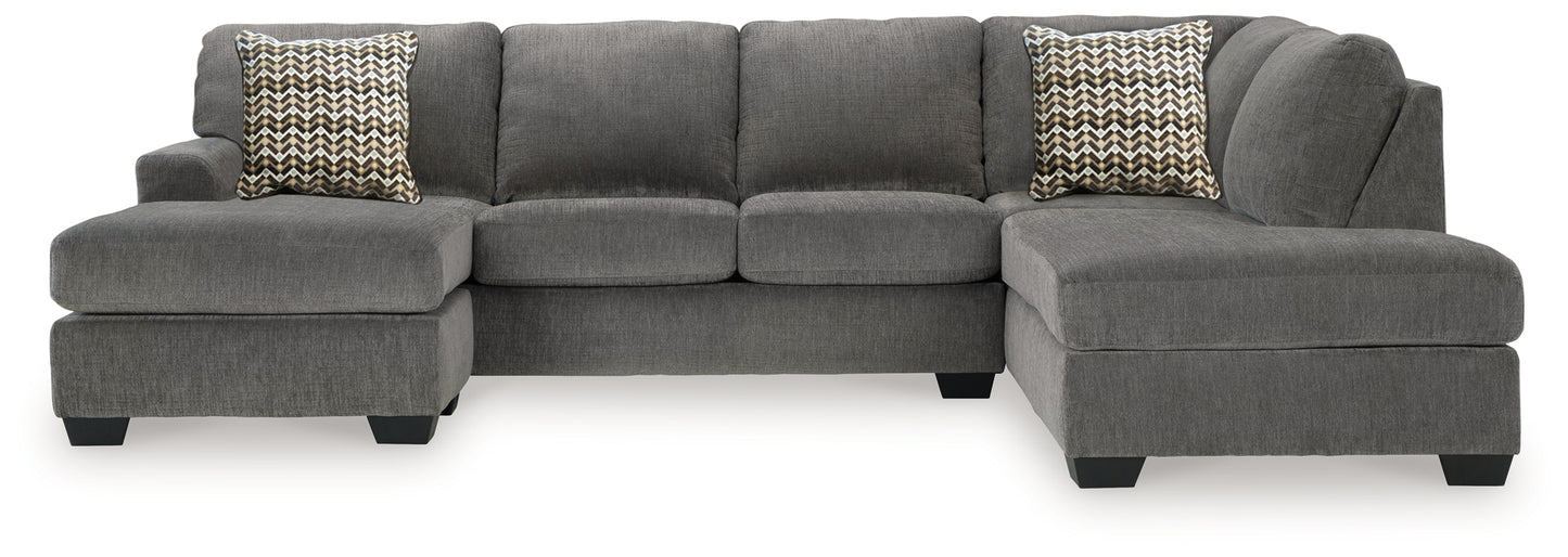 The Furniture Outlets - Ashley Furniture - Riverfield Sectional - 2-Piece Sectional with Chaise / Iron - 70097S1