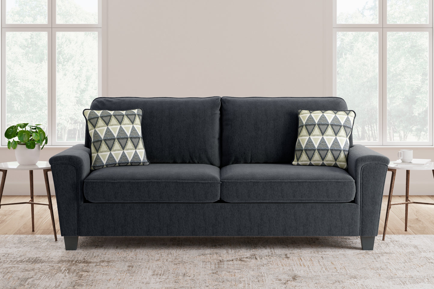 The Furniture Outlets - Ashley Furniture - Abinger Living Room - Sofa / Smoke - 8390538
