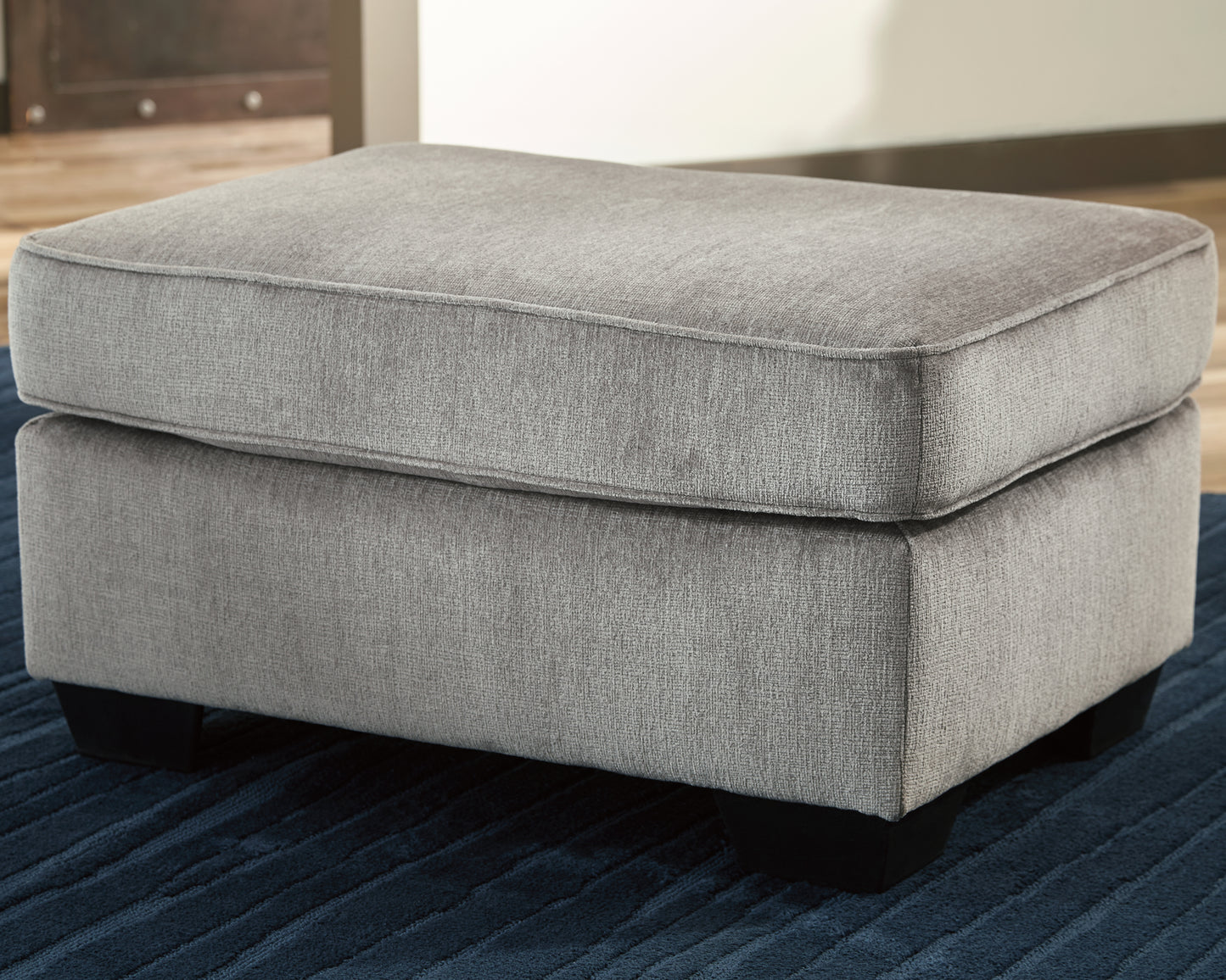 The Furniture Outlets - Ashley Furniture - Altari Living Room - Ottoman / Alloy - 8721414