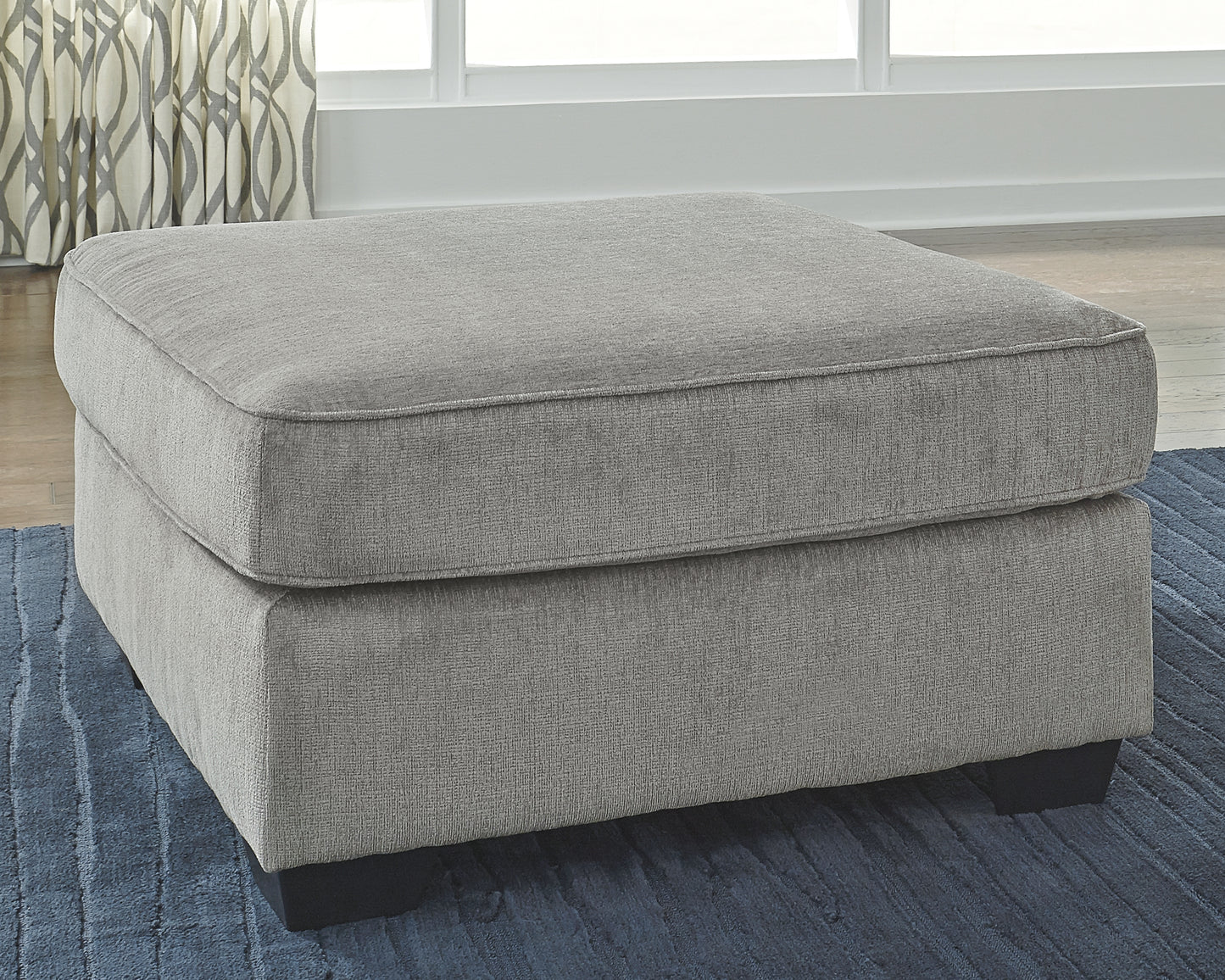 The Furniture Outlets - Ashley Furniture - Altari Living Room - Oversized Accent Ottoman / Alloy - 8721408