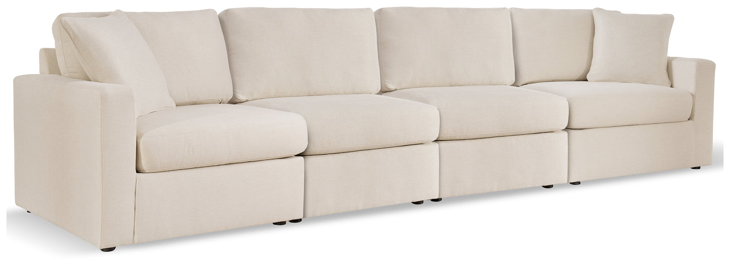 The Furniture Outlets - Ashley Furniture - Modmax Sectional - RAF 4-Piece Sectional / Oyster - 92103S10