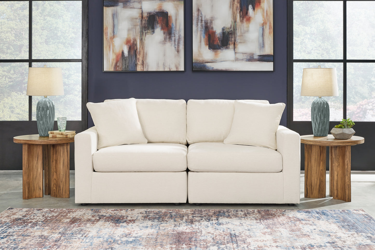 The Furniture Outlets - Ashley Furniture - Modmax Sectional - RAF 2-Piece Sectional / Oyster - 92103S1