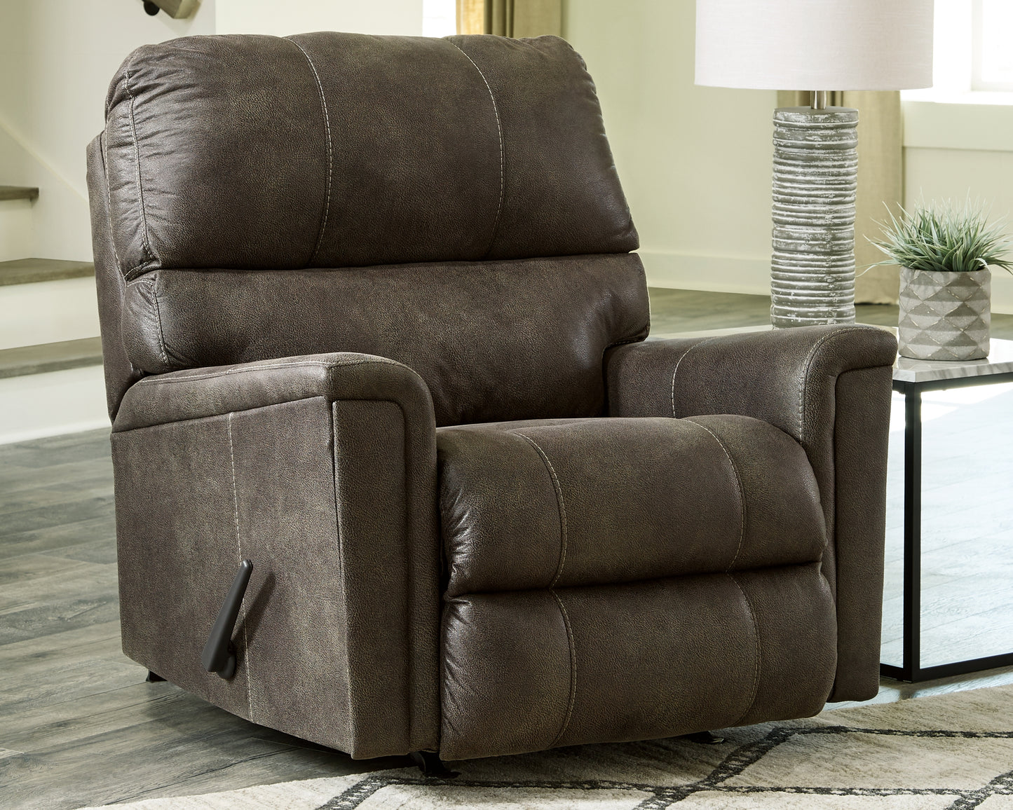 The Furniture Outlets - Ashley Furniture - Navi Living Room - Queen Sofa Sleeper / Fossil - 9400439