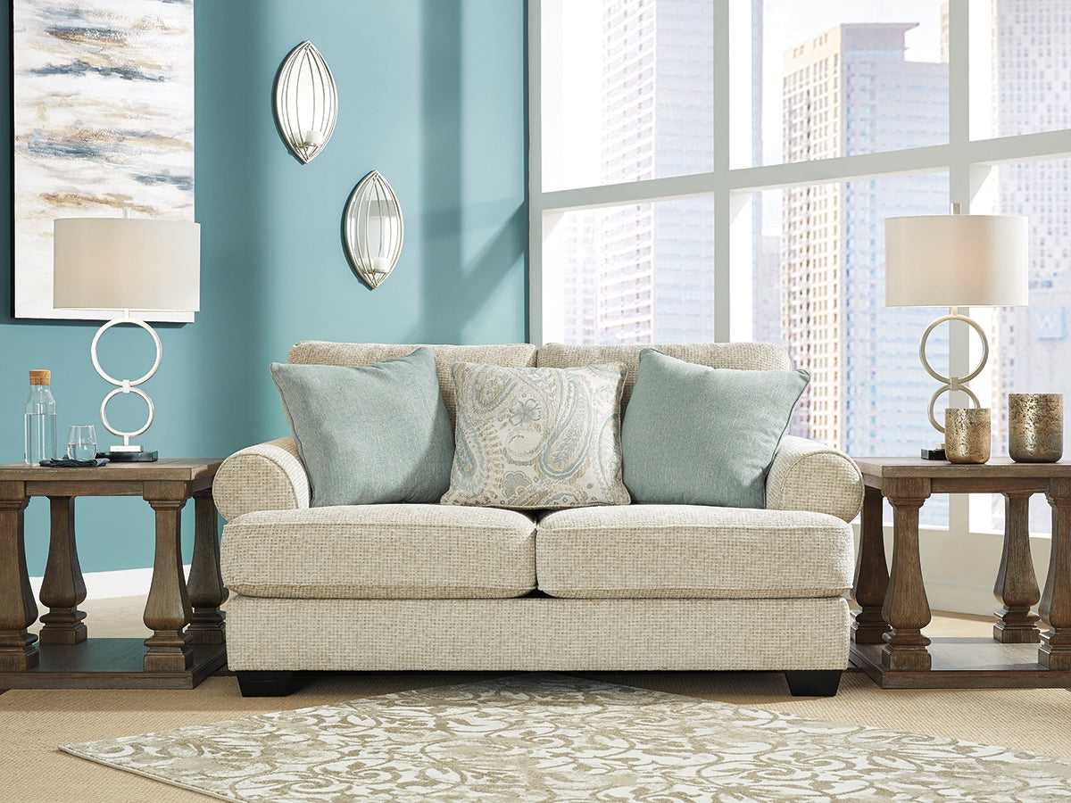 The Furniture Outlets - Ashley Furniture - Monaghan Living Room - Loveseat / Sandstone - 9620535