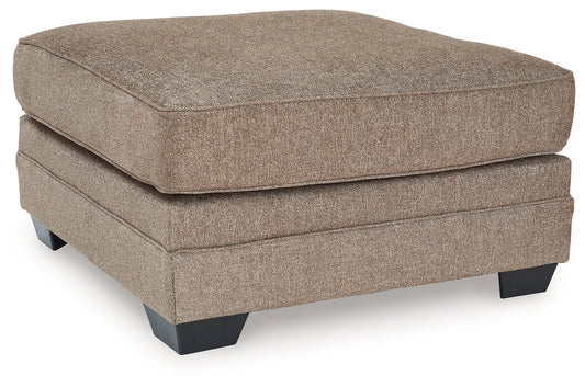 The Furniture Outlets - Ashley Furniture - Cannonbrook Living Room - Oversized Accent Ottoman / Nutmeg - 9820108