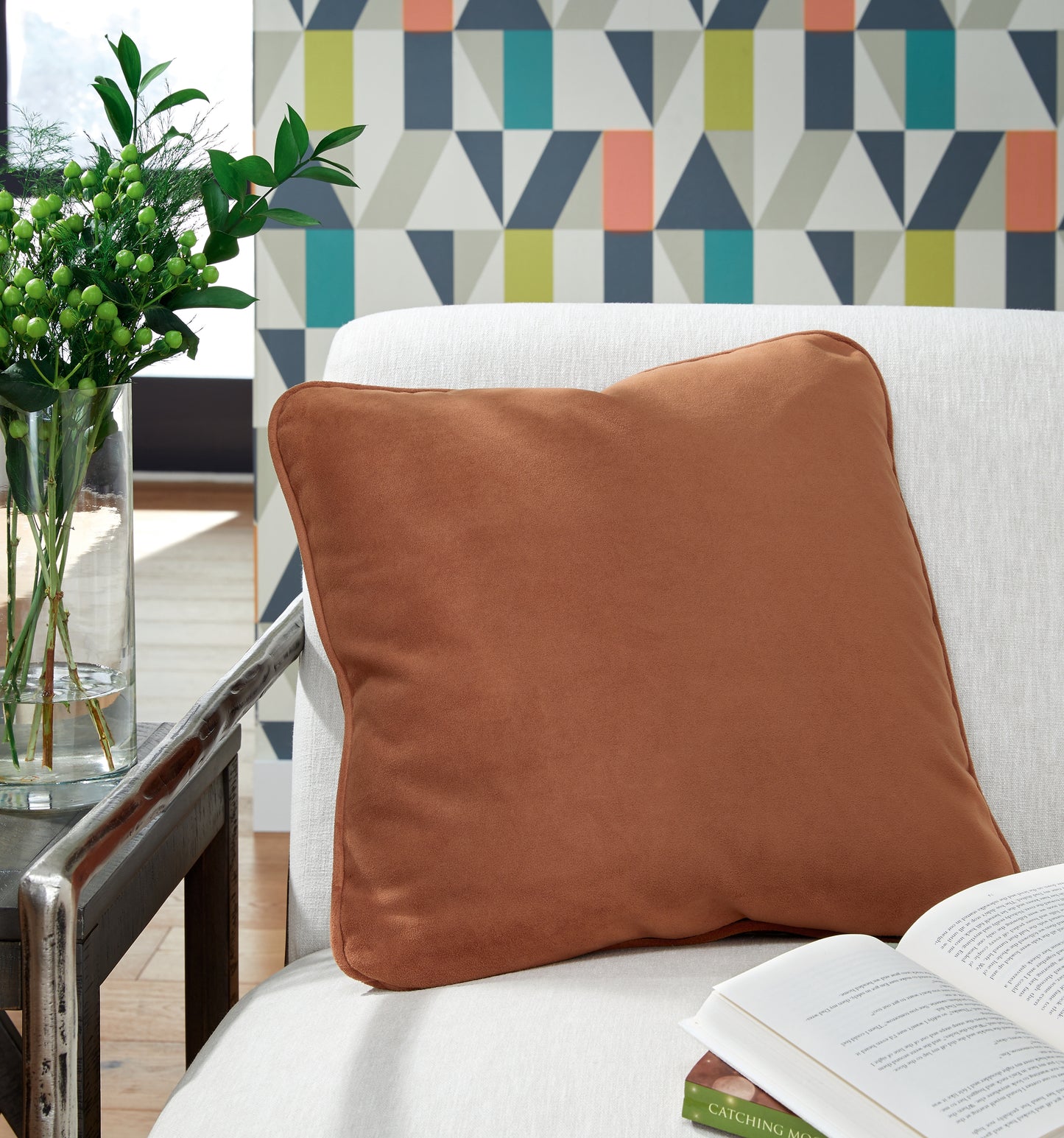 The Furniture Outlets - Ashley Furniture - Caygan Pillows - Pillow (4/CS) / Spice - A1000918