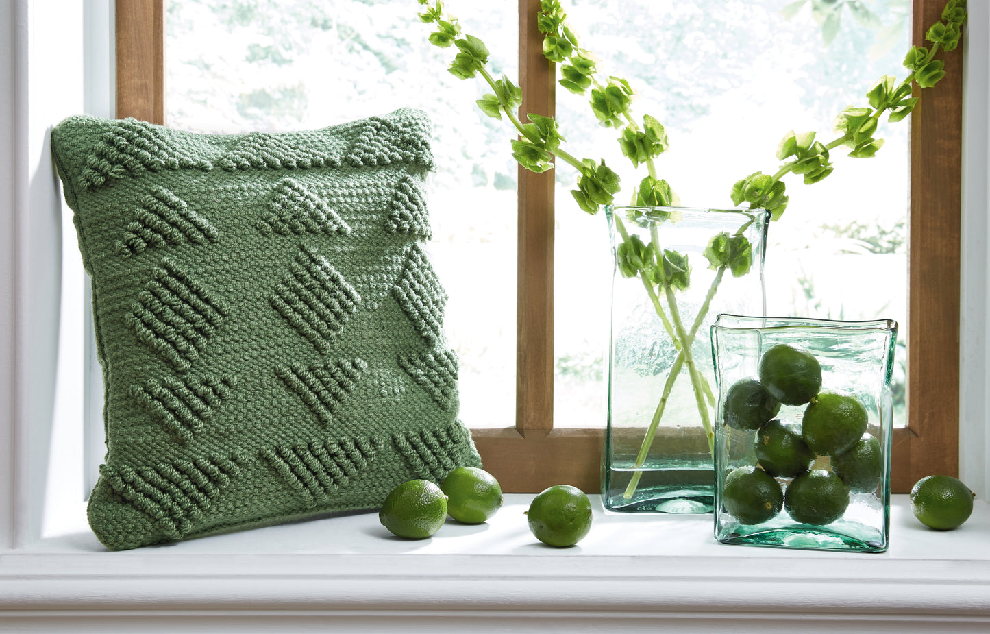 The Furniture Outlets - Ashley Furniture - Rustingmere Pillows - Pillow (4/CS) / Green - A1001013