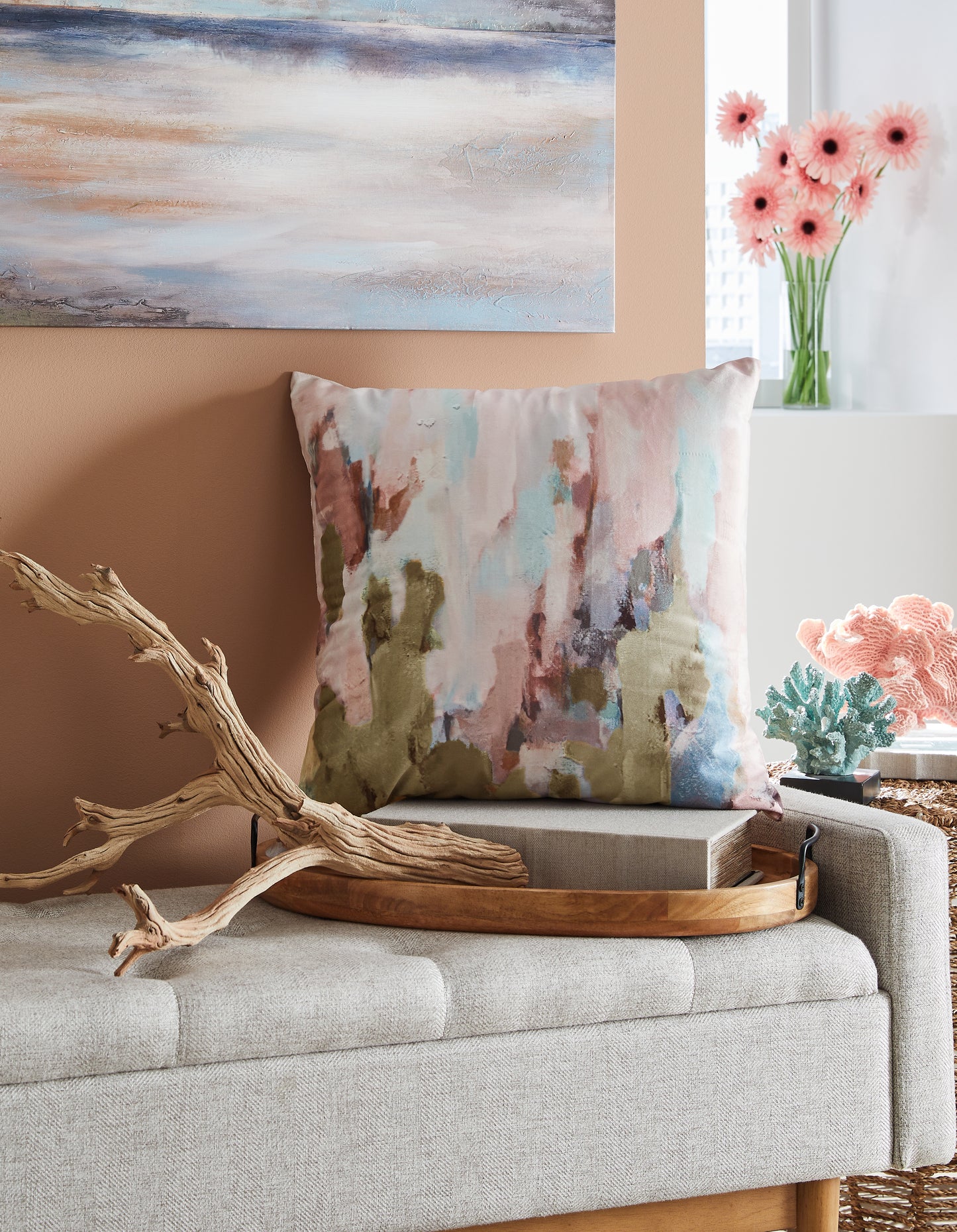 The Furniture Outlets - Ashley Furniture - Lauretwood Pillows - Pillow (4/CS) / Multi - A1001088