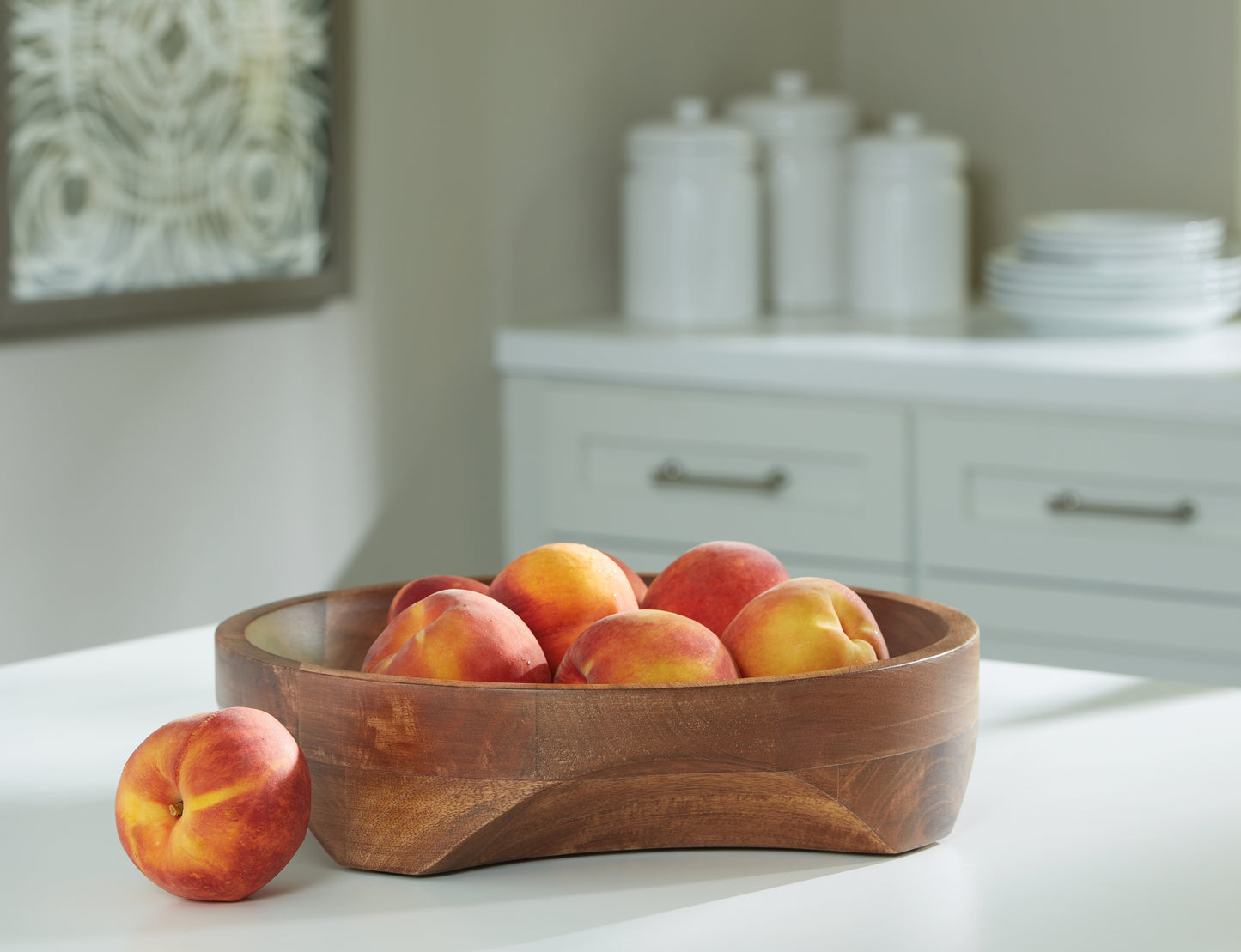 The Furniture Outlets - Ashley Furniture - Myrtewood Bowl - Bowl / Natural - A2000610