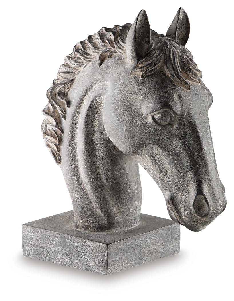 The Furniture Outlets - Ashley Furniture - Carnlow Sculpture - Sculpture / Antique Black - A2000772