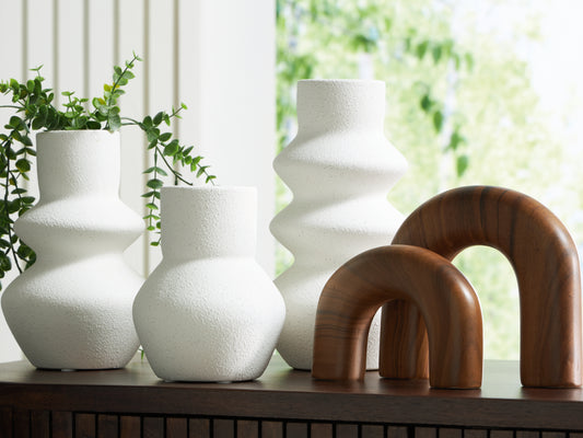 The Furniture Outlets - Ashley Furniture - Carterworth Accessory Set (Set of 5) - Accessory Set (5/CN) / White/Brown - A2C00210